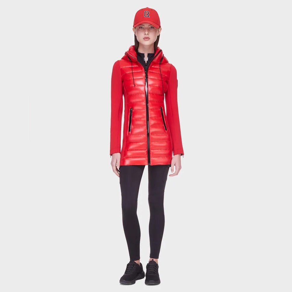 RUDSAK Merina Light Down & Neoprene Jacket - Poppy Red